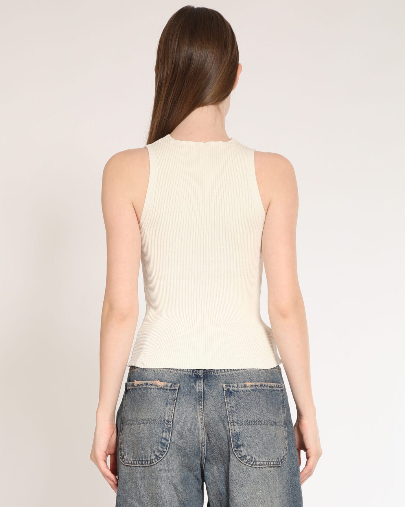 Bej-Yelek-Straps-Top-Woman