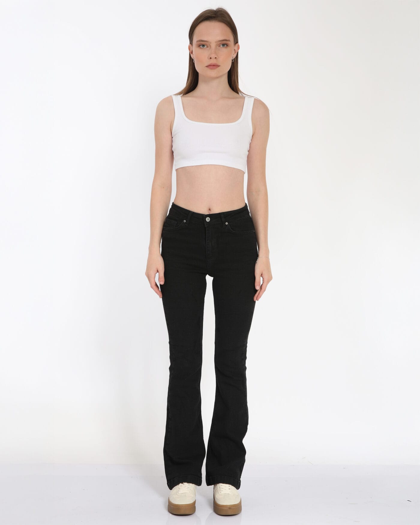 Full-Lycra-Genis-Paca-Jean-Pantolon-Kadin-Fume