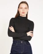 Siyah-Sirt-Detayli-Kadin-Bluz-Black-Woman