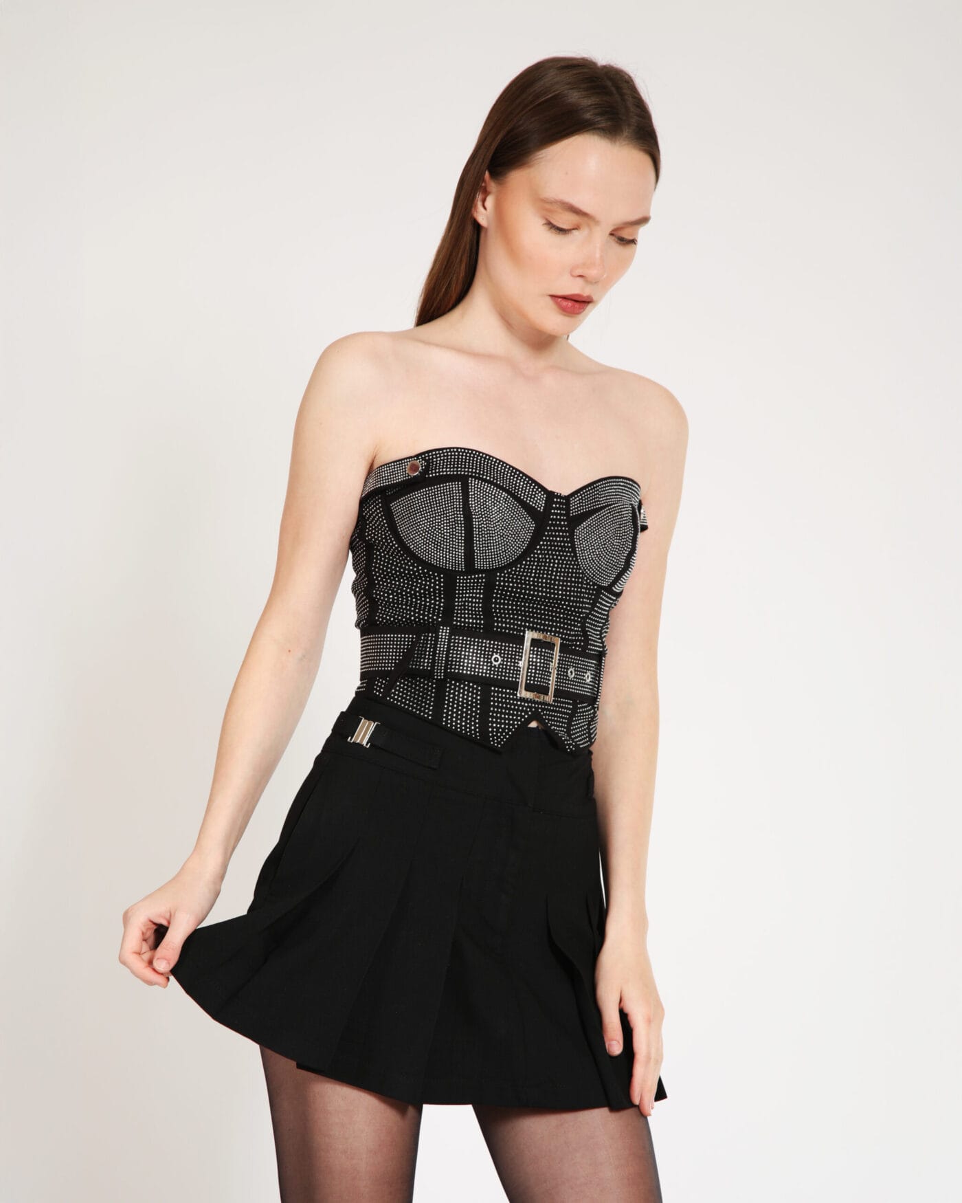 Woman-Corset-Straps-Unhook-Straplez-Kadin